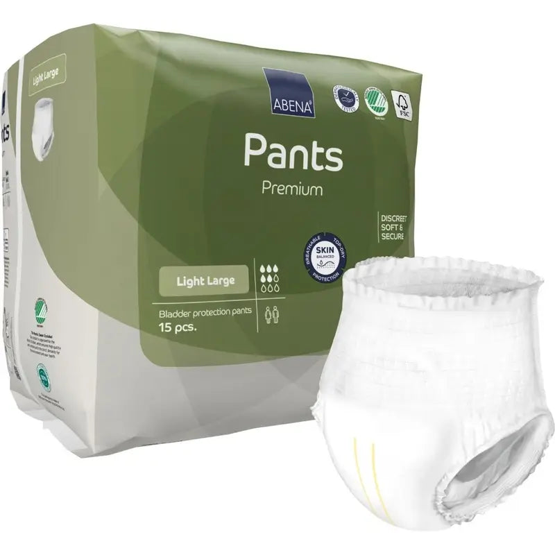 Abena Pants Premium Light, Größe L, 15 Stück