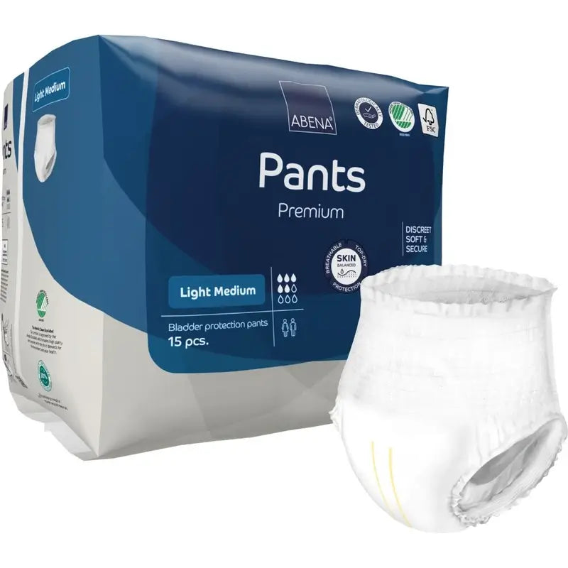 Abena Pants Premium Light, Größe M, 15 Stück