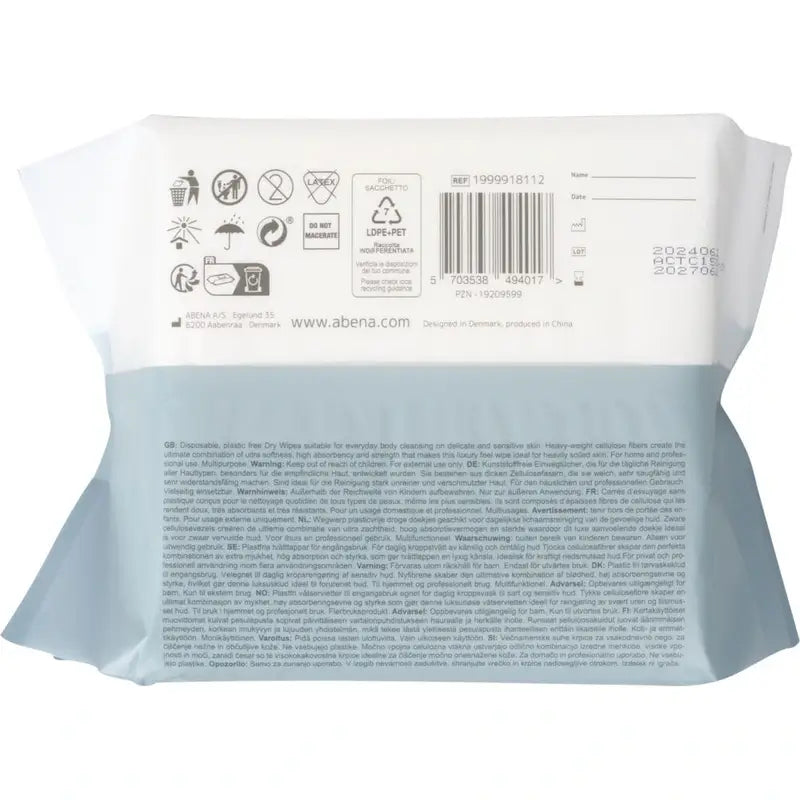 Abena Premium-Mehrzweck-Trockentücher 30 x 30 cm, 50 Stück
