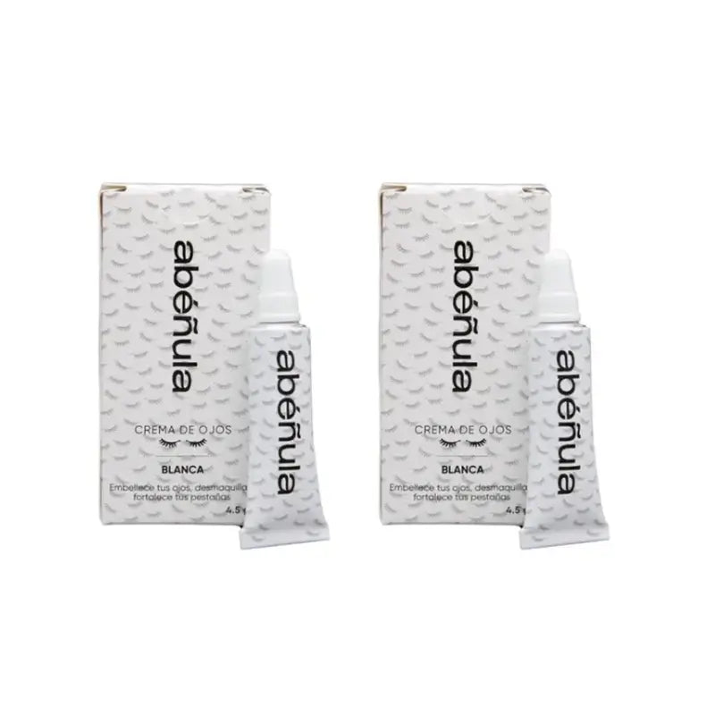 Abéñula Augen-Make-up Groß Weiß, Packung 2 x 4,5 gr
