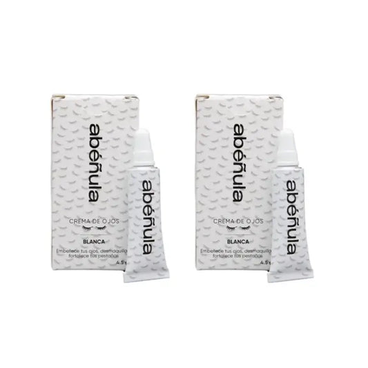 Abéñula Augen-Make-up Groß Weiß, Packung 2 x 4,5 gr