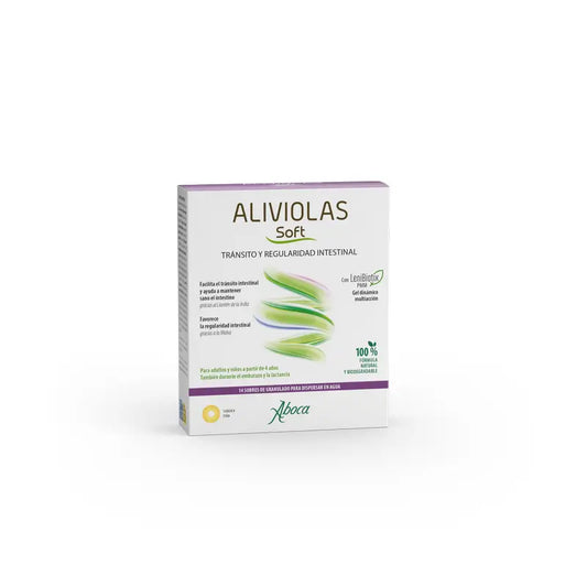 Aboca Aboca Aliviolas Soft – für einen geregelten Stuhlgang und eine gesunde Darmfunktion, 14 Beutel