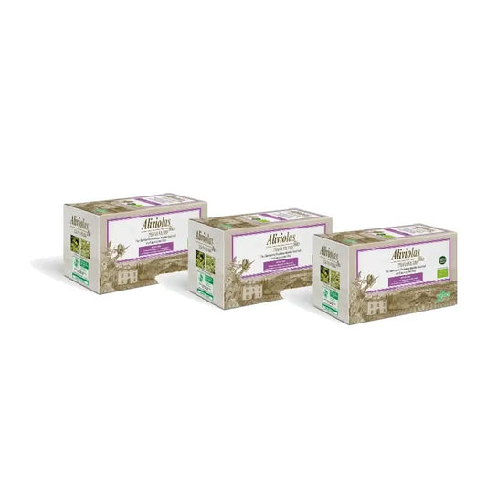 Aboca Aliviolas Bio Kräutertee gegen Verstopfung, 20 Beutel, 3er-Pack