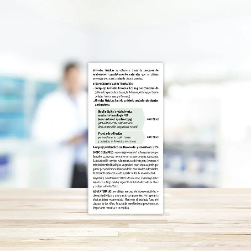 Aboca Aliviolas Fisiolax Verstopfung, 45 Tabletten