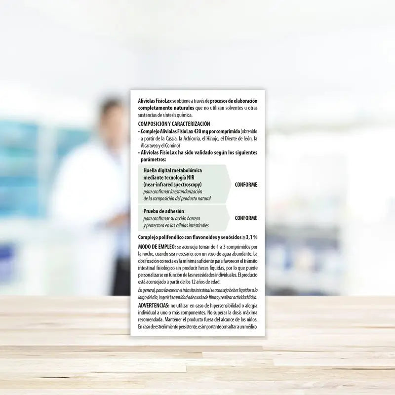 Aboca Aliviolas Fisiolax Verstopfung, 90 Tabletten