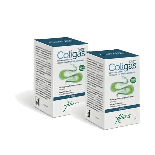 Aboca Coligas Fast, 30 Kapseln, 2er-Pack