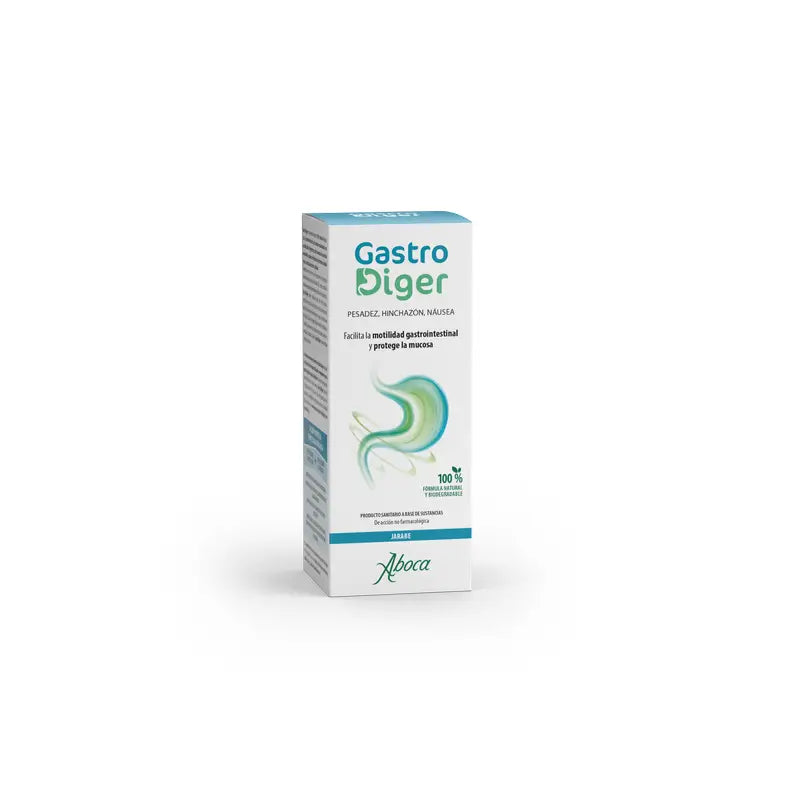 Aboca Gastrodiger Sirup bei Verdauungsbeschwerden, 180-g-Flasche