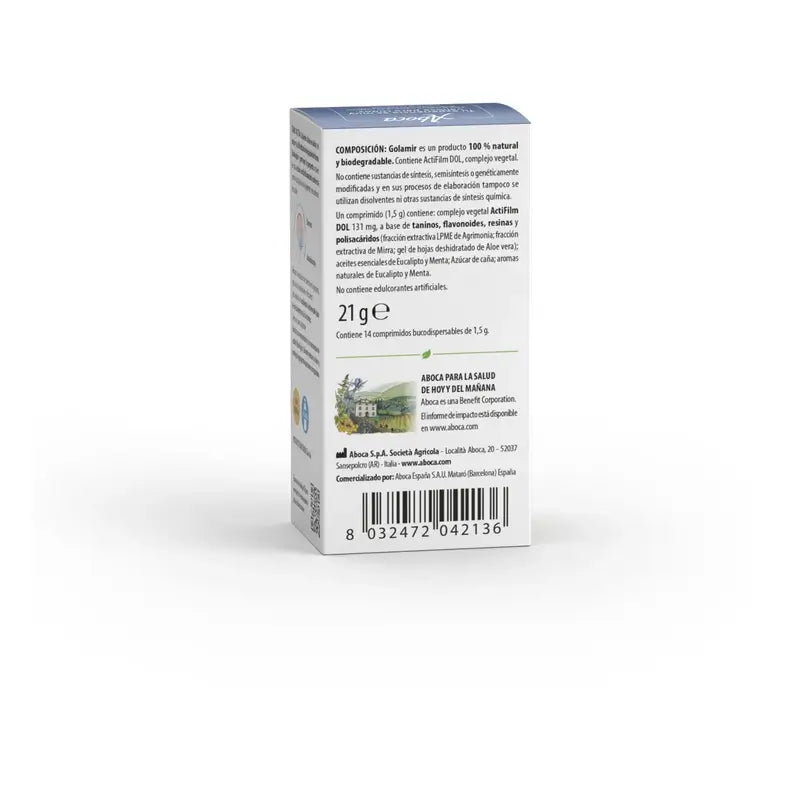 Aboca Golamir – Medizinprodukt der Klasse Lla, 14 Tabletten