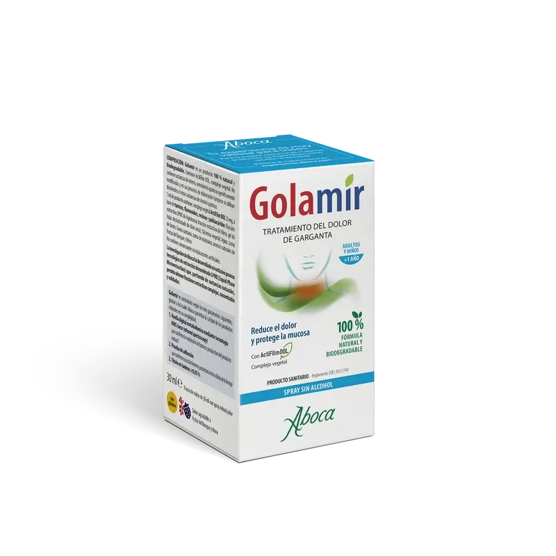Aboca Golamir 2Act Alkoholfreies Rachenspray, 30 ml