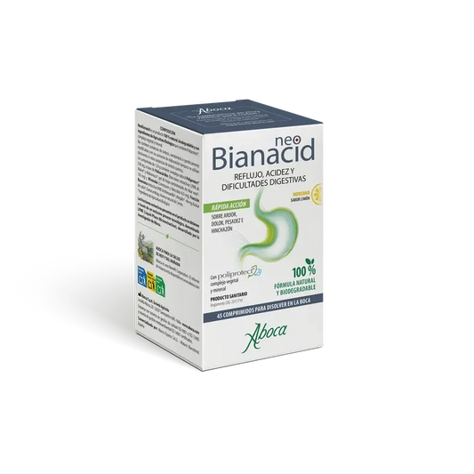 Aboca Neobianacid Zitrone, 45 Tabletten