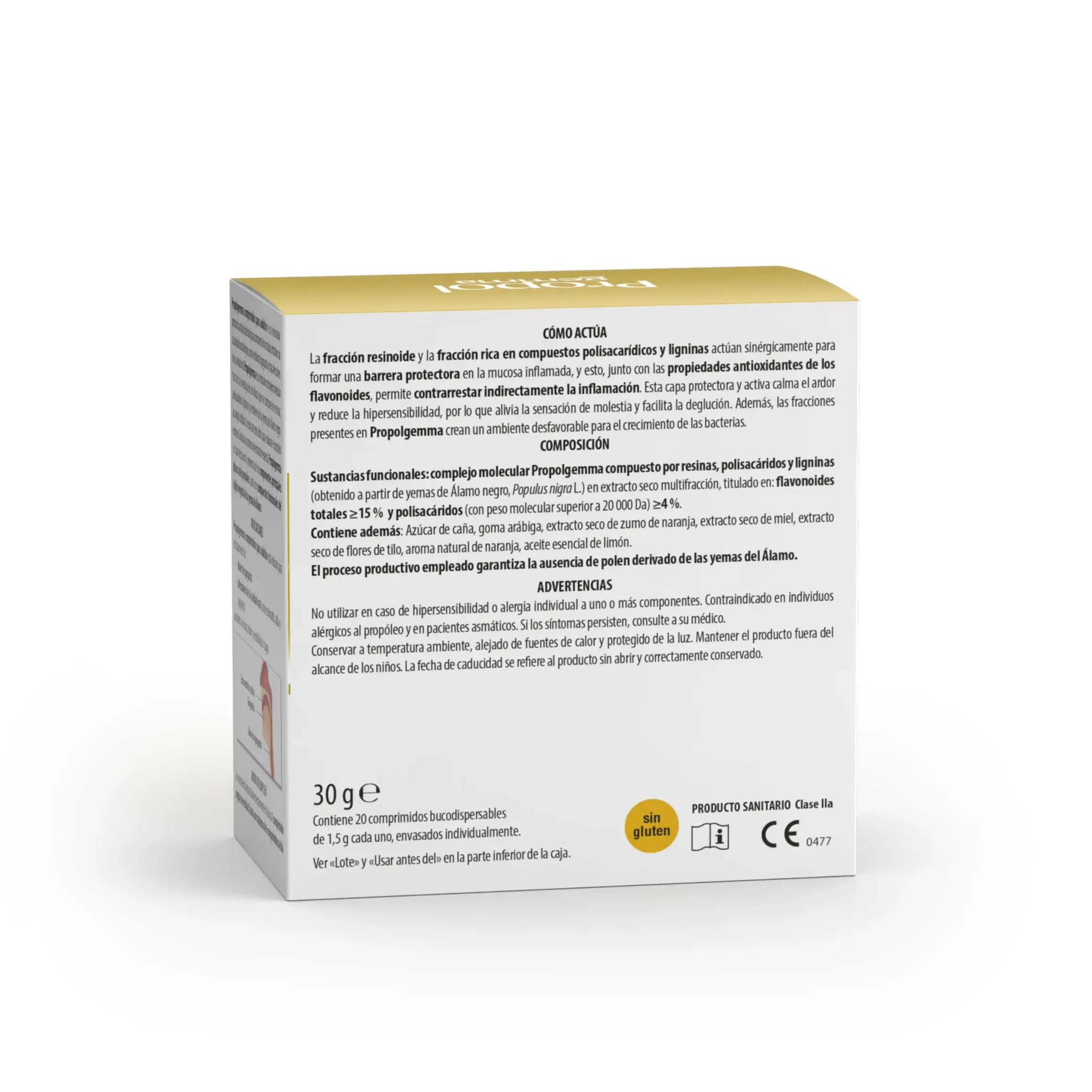 Aboca Propolgemma für Erwachsene – Packung mit 20 Tabletten