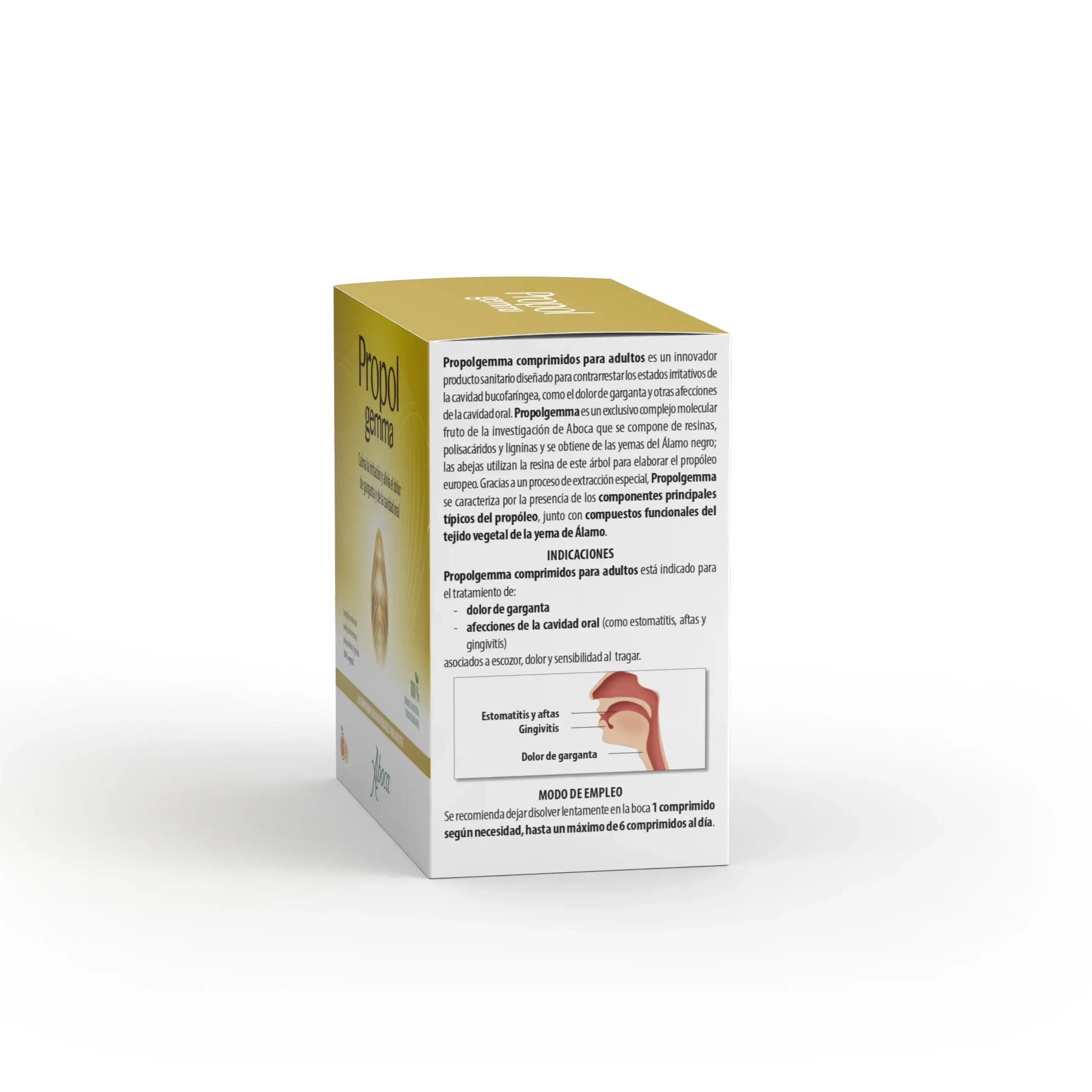 Aboca Propolgemma für Erwachsene – Packung mit 20 Tabletten