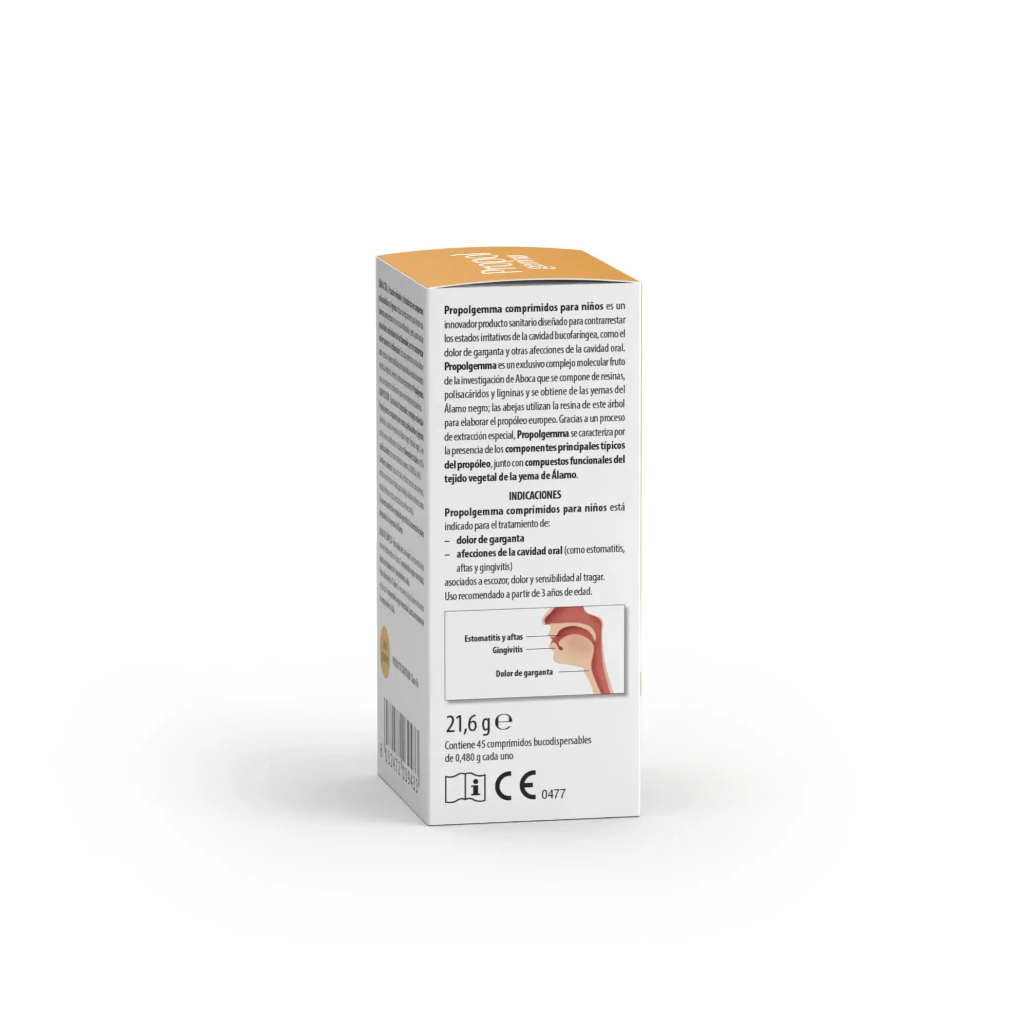 Aboca Propolgemma für Kinder – Packung mit 45 Tabletten