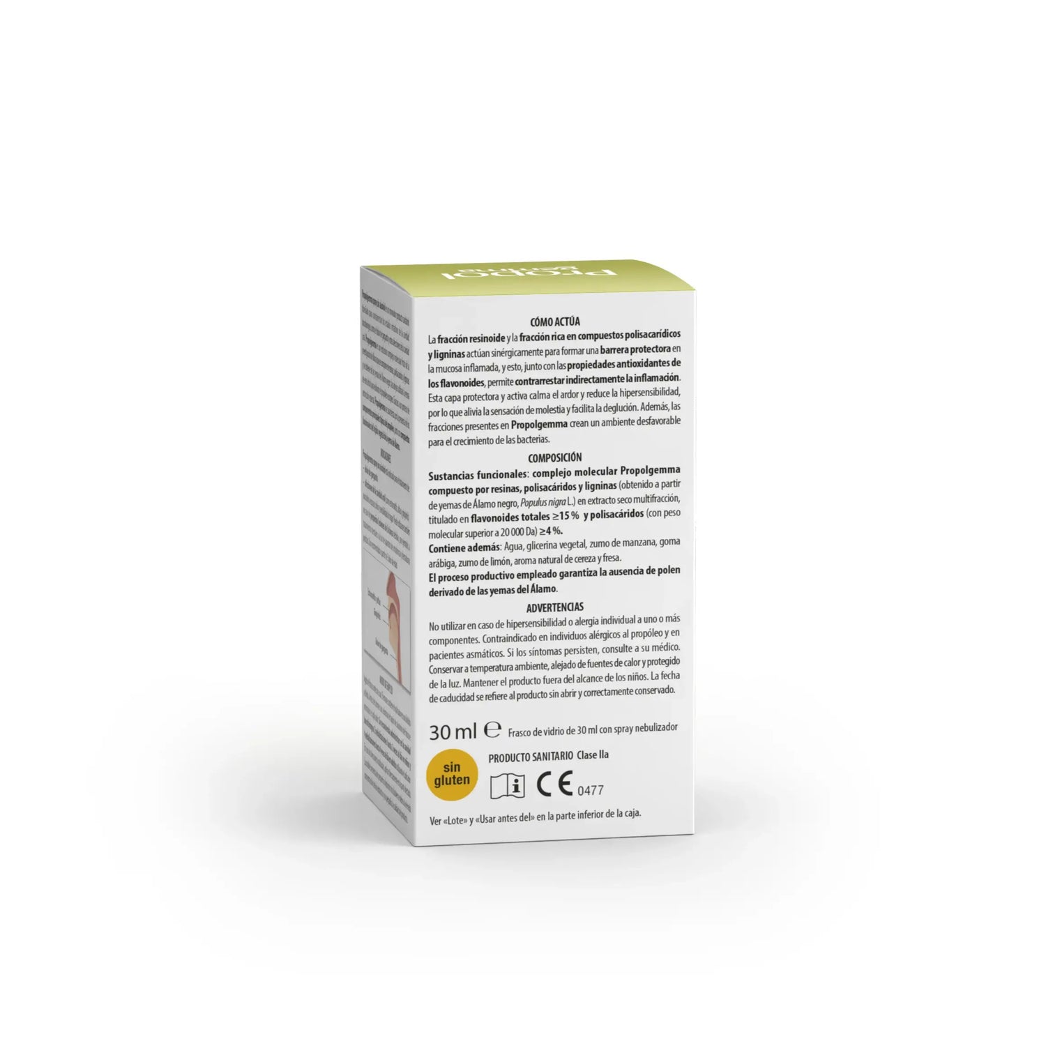 Aboca Propolgemma Spray ohne Alkohol – Flasche, 30 ml