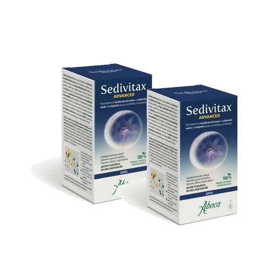 Aboca Sedivitax Advanced Tropfen, 30 ml, 2er-Pack