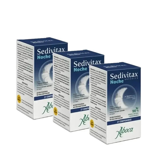 Aboca Sedivitax Nacht Advanced, 27 Tabletten, 3er-Pack