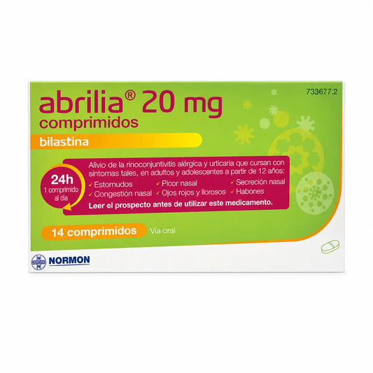 Bilastin Abrilia Normon 20 mg, 14 Tabletten