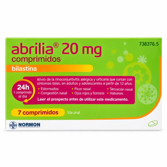 Abrilia Normon 20 mg, 7 Tabletten