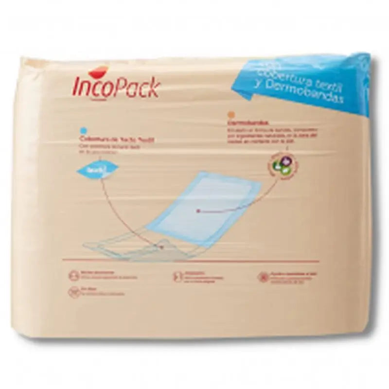 Incopack Febus Absorptionskissen Rechteckig Tag , 80 Stück.