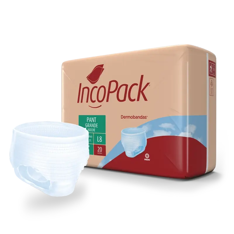 Incopack Absorbent Night Pant Large Size , 80 Stück