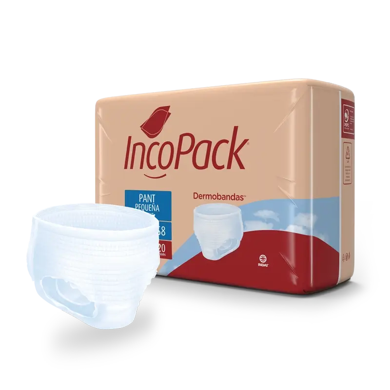 Incopack Absorbent Night Pant Pant Small Size , 80 Stück