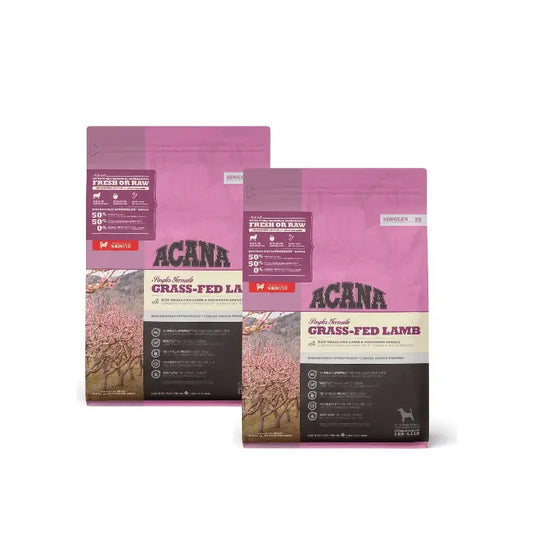 Acana Adult Singles Grass-Fed 2 kg Hundefutter, 2er-Pack