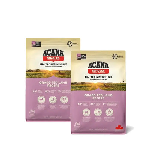 Acana Adult Singles Grass-Fed 2 kg Hundefutter, 2er-Pack