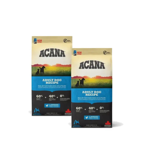 Acana Canine Adult 17Kg Hundefutter 2er-Pack