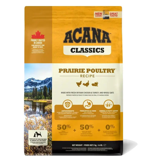 Acana Canine Adult Classics Präriegeflügel 2Kg Hundefutter
