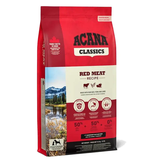 Acana Canine Adult Classics Rot 14,5Kg Hundefutter
