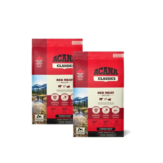 Acana Canine Adult Classics Rot 9,7Kg Hundefutter 2er-Pack