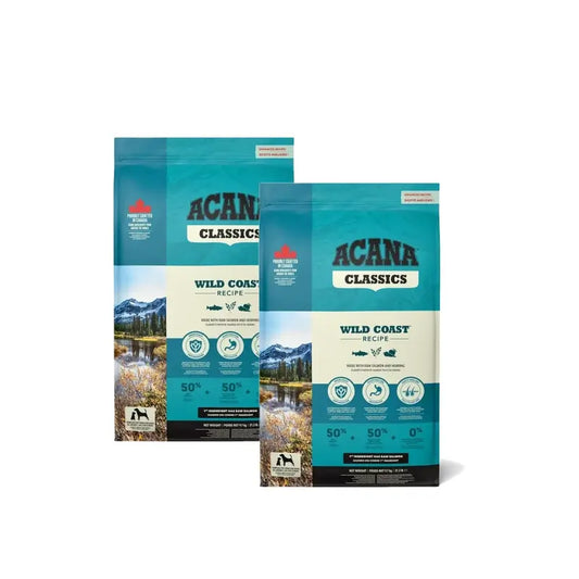 Acana Canine Adult Classics Wild Coast 14,5 kg Hundefutter, Packung 2