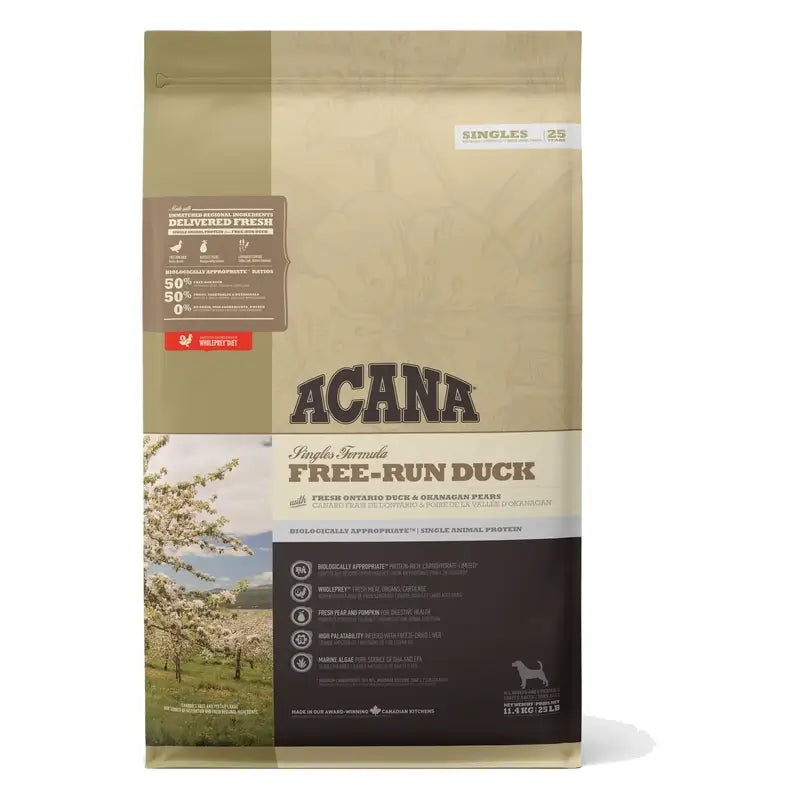Acana Canine Adult Freilaufende Ente 11Kg