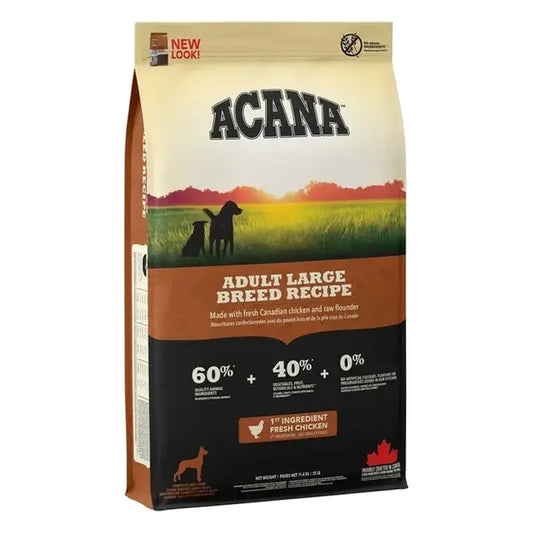 Acana Canine Adult Heritage Große Rassen 17Kg Hundefutter
