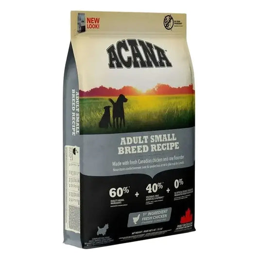 Acana Canine Adult Heritage Small Breed 2kg Hundefutter für kleine Hunde
