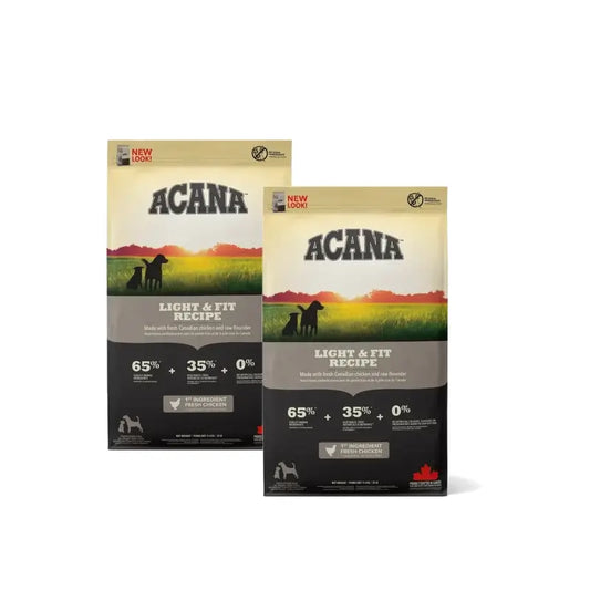 Acana Canine Adult Light, 2er-Pack à 2 kg Hundefutter