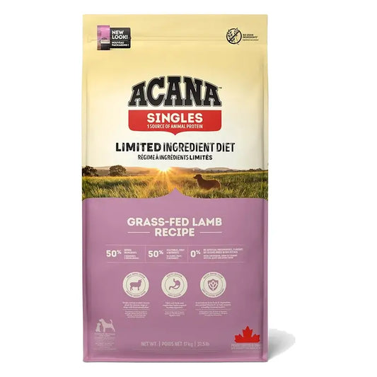 Acana Canine Adult Singles Grasgefüttert 17Kg Hundefutter