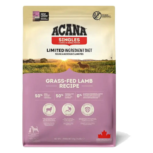 Acana Canine Adult Singles Grasgefüttert 2Kg Hundefutter