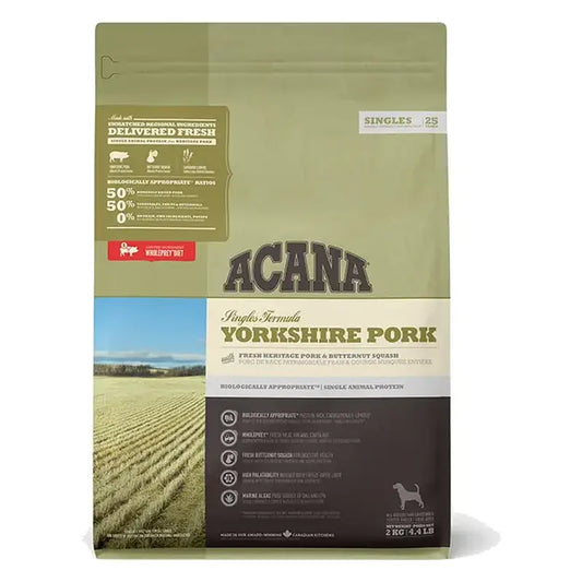 Acana Canine Adult Singles Yorkshire Pork 6Kg Hundefutter