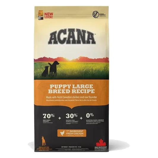 Acana Canine Puppy Heritage Große Rassen 17kg Hundefutter