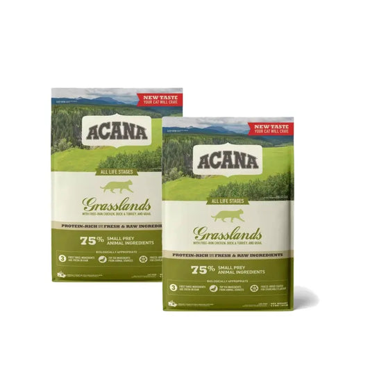 Acana Feline Adult Grasslands Pack 2 x 1,8 kg Katzenfutter