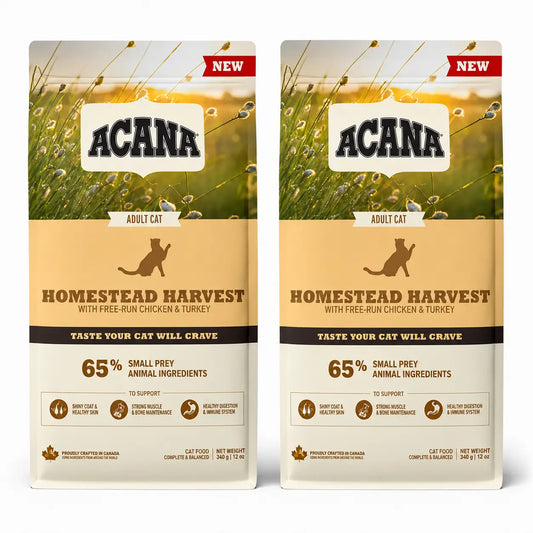 Acana Feline Adult Homestead 4,5kg Katzenfutter, Packung 2