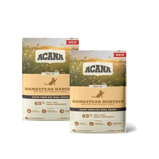 Acana Feline Adult Homestead 4,5kg Katzenfutter, Packung 2