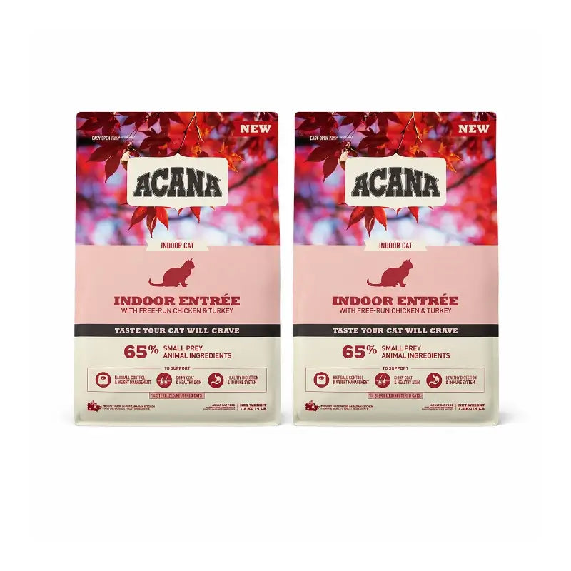 Acana Feline Adult Indoor 1,8Kg Katzenfutter 2er-Pack