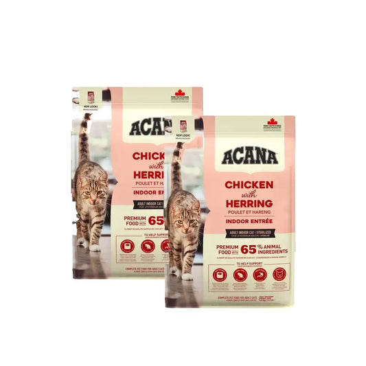 Acana Feline Adult Indoor 1,8Kg Katzenfutter 2er-Pack