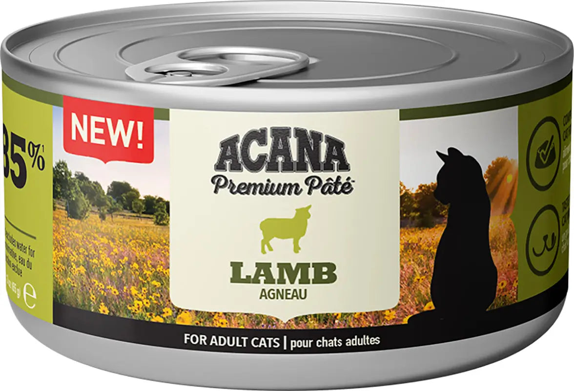 Acana Feline Premium Pate Lamm 24X85Grs Nassfutter für Katzen
