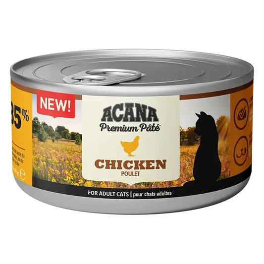 Acana Feline Premium Pate Huhn 24X85Grs Nassfutter für Katzen