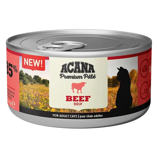 Acana Feline Premium Rindfleischpastete 24X85Grs Nassfutter für Katzen