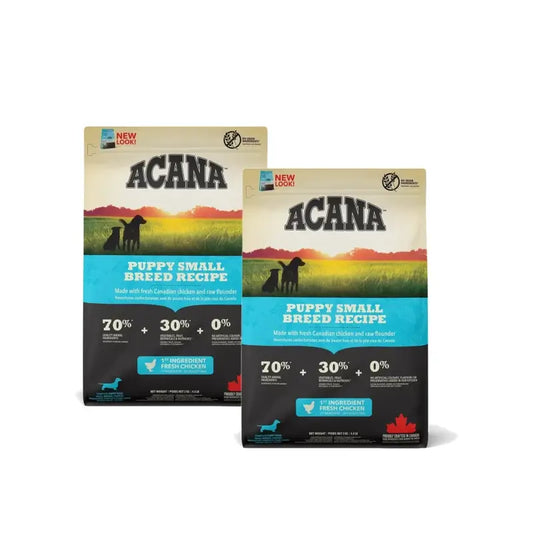 Acana Puppy Heritage für kleine Rassen, 6 kg Hundefutter, 2er-Pack