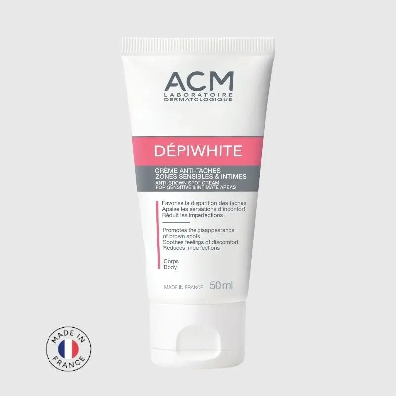 Acm Laboratoire Dépiwhite Anti-Flecken-Creme Empfindlicher & Intimbereich, 50 ml